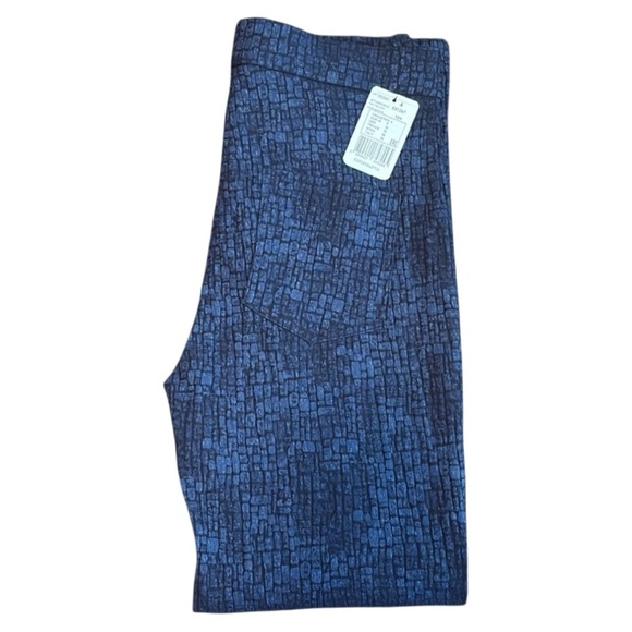 Josef Ribkoff Crop Pant With Zip Accents, 2 Back Pockets, Stretch Waist, Sz4 - Picture 6 of 8